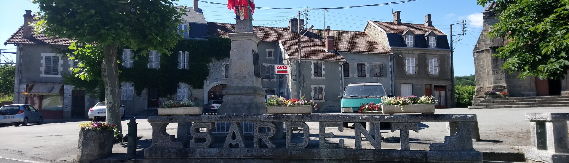 Commune et Mairie de Sardent dans la Creuse